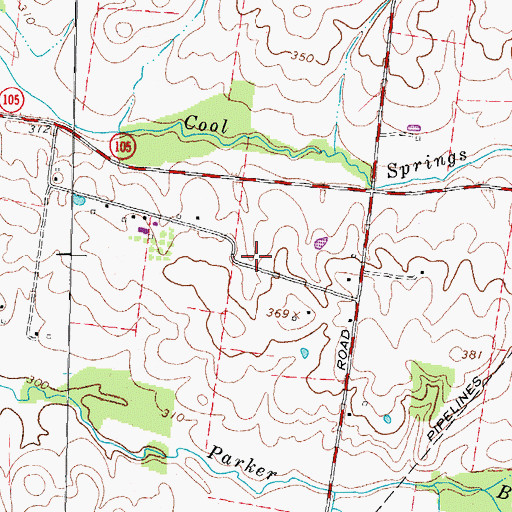 Topographic Map of District 24 (historical), TN