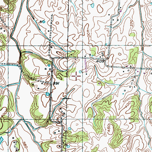 Topographic Map of District 18 (historical), TN