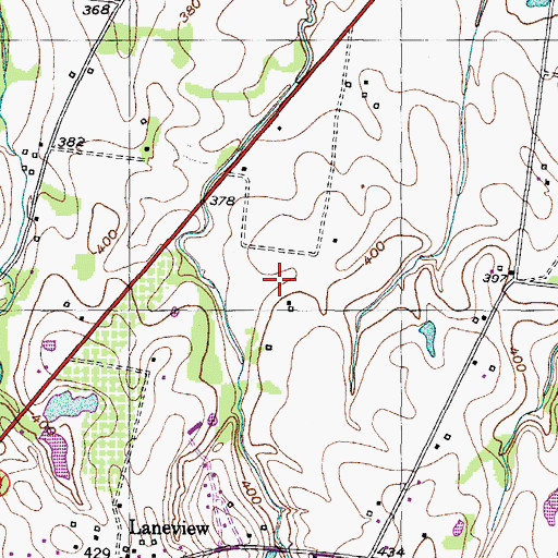 Topographic Map of District 11 (historical), TN