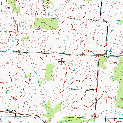 Topographic Map of District 9 (historical), TN