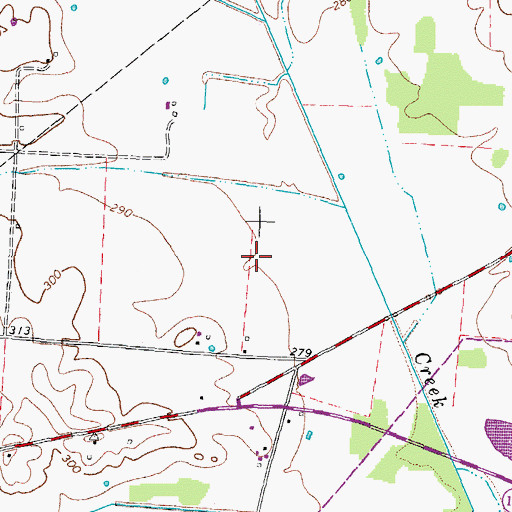 Topographic Map of District 8 (historical), TN
