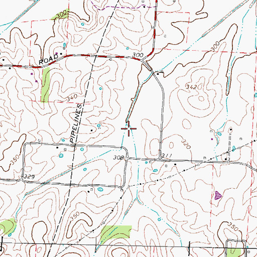 Topographic Map of District 9 (historical), TN