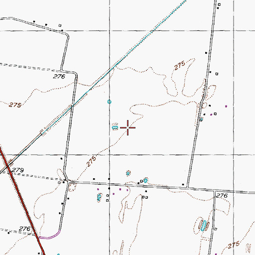 Topographic Map of District 16 (historical), TN