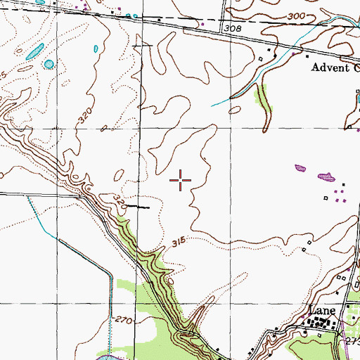 Topographic Map of District 20 (historical), TN
