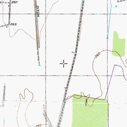 Topographic Map of District 10 (historical), TN