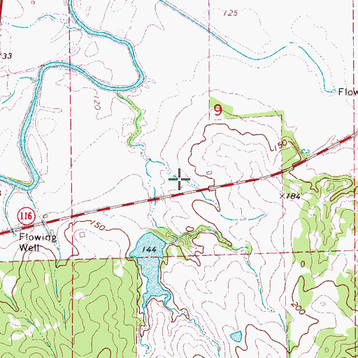 Topographic Map of C E Boyd Pond, AL