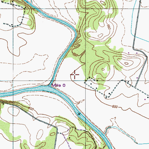 Topographic Map of Lower Elkton (historical), TN
