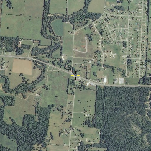 Aerial/Satellite Image of Caney Spring, TN