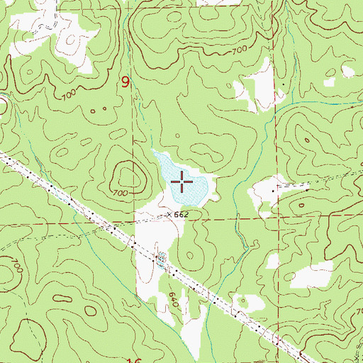 Topographic Map of Lake Howard, AL