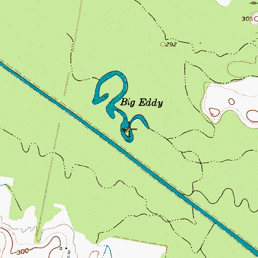 Topographic Map of Island Number Ten, TN