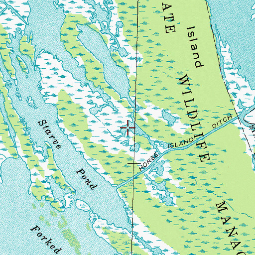 Topographic Map of Gray Duck Hole, TN