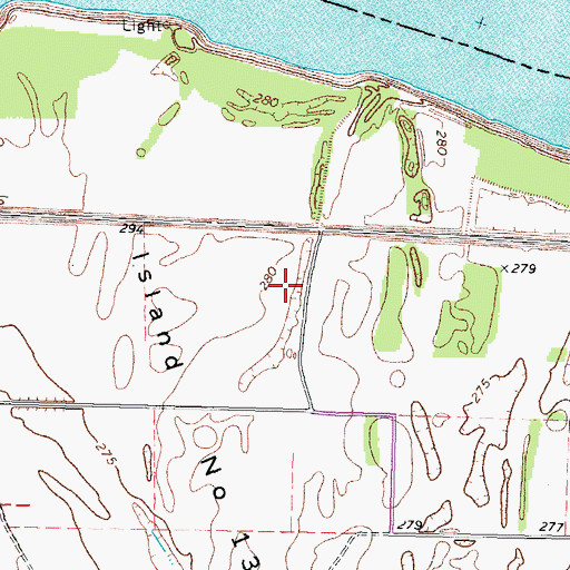 Topographic Map of Sheep Ridge, TN