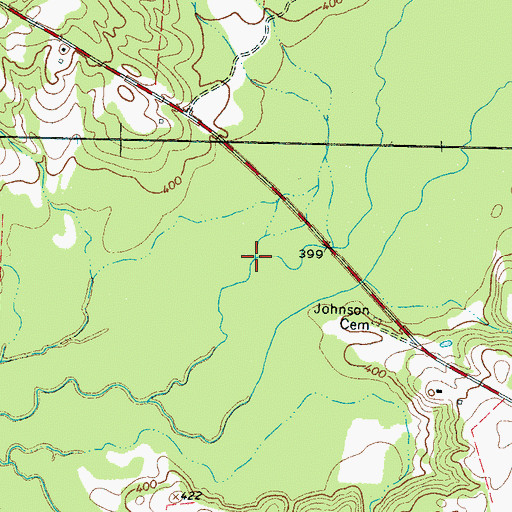 Topographic Map of Shepard Creek, TN