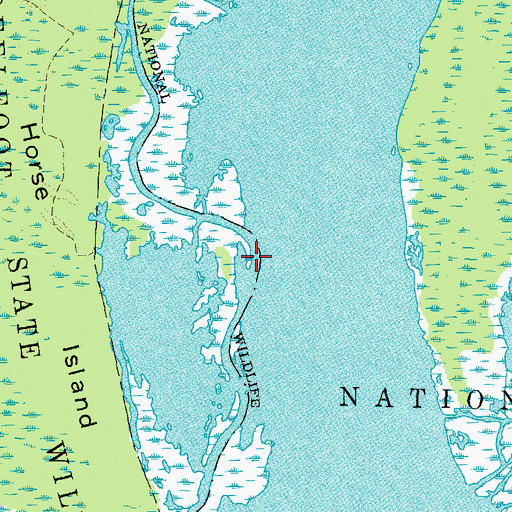 Topographic Map of Black Jack Pocket, TN