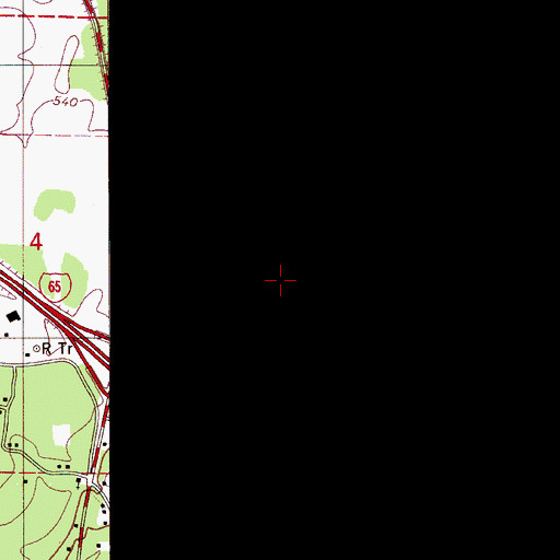 Topographic Map of Nazarene Church Camp Lake Dam, AL