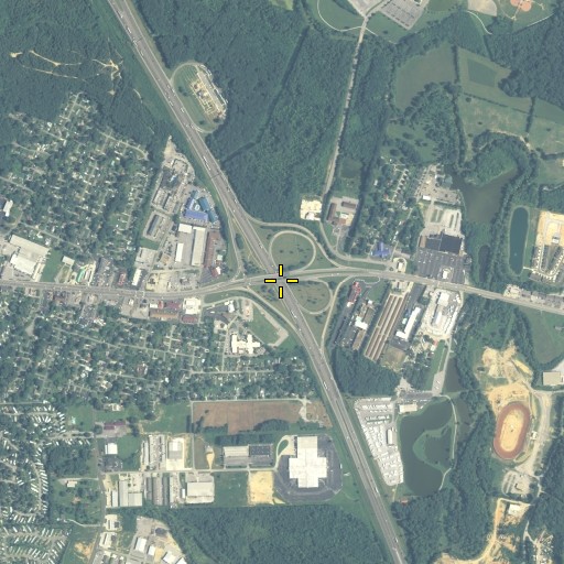 Aerial/Satellite Image of Interchange 1, TN