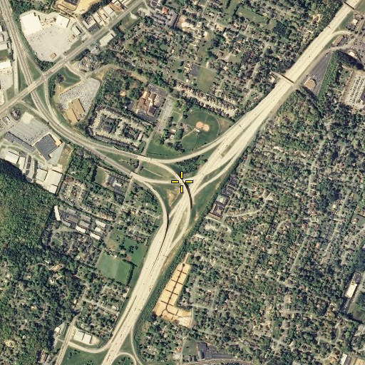 Aerial/Satellite Image of Interchange 4, TN