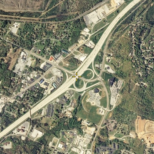 Aerial/Satellite Image of Interchange 7, TN