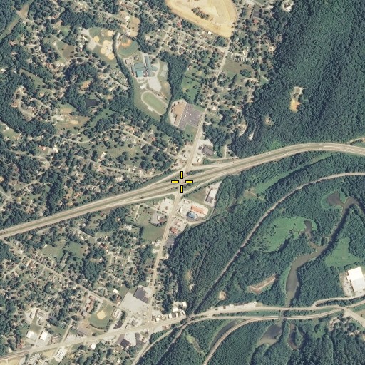 Aerial/Satellite Image of Interchange 175, TN