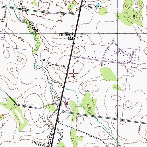 Topographic Map of R T Estates, TN