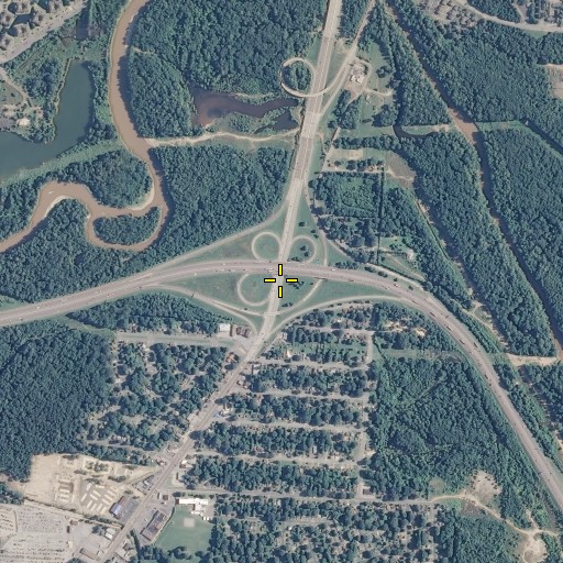 Aerial/Satellite Image of Interchange 8, TN