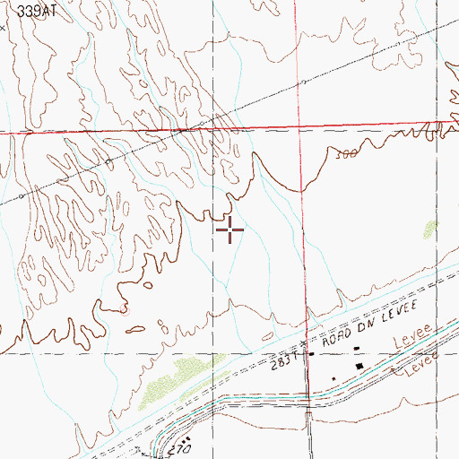 Topographic Map of Big Eye Wash, AZ