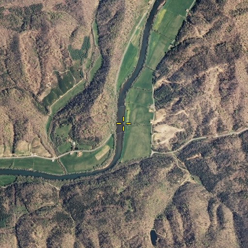 Aerial/Satellite Image of Frost Ford, TN