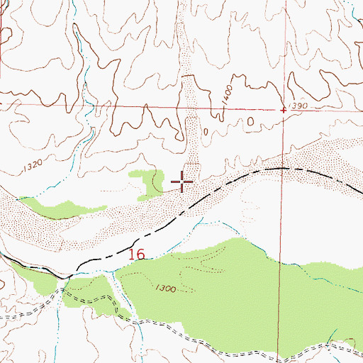 Topographic Map of Valencia Wash, AZ