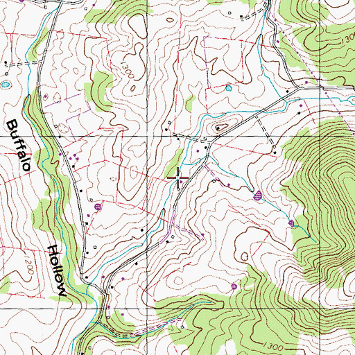 Topographic Map of Grainger County Farm (historical), TN