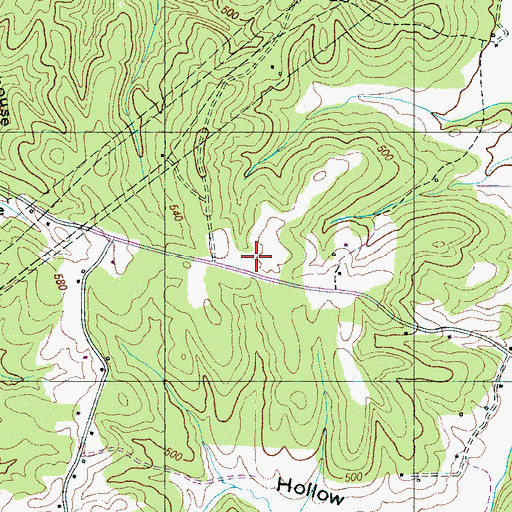 Topographic Map of Largo School (historical), TN