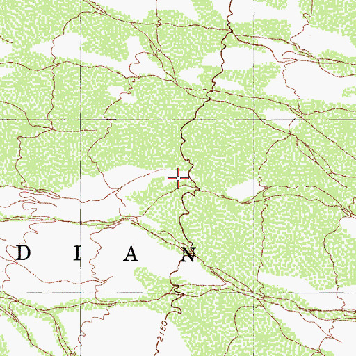 Topographic Map of Vamori Valley, AZ
