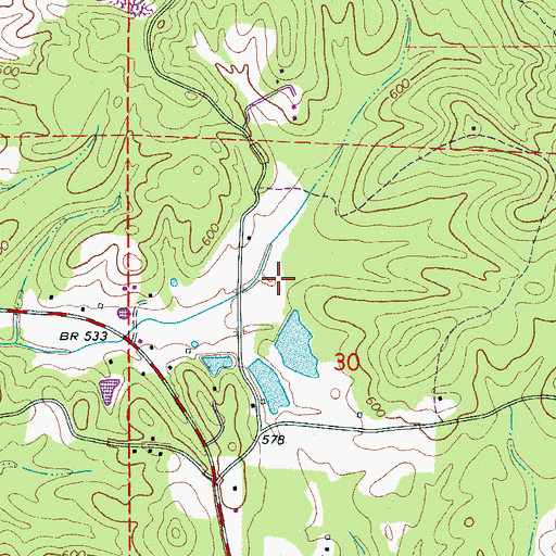 Topographic Map of Holt Dam, AL