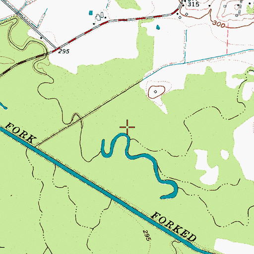 Topographic Map of Indian Head (historical), TN