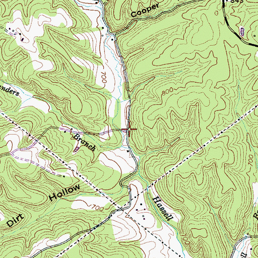 Topographic Map of Lawson School (historical), TN