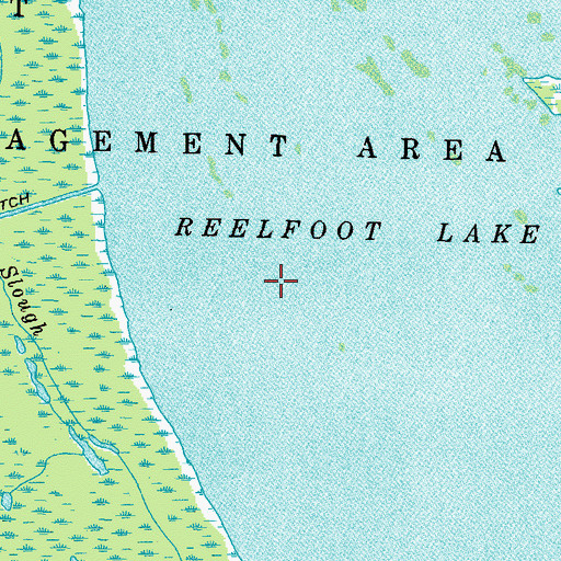Topographic Map of Race Track, TN