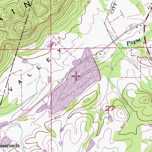 Topographic Map of Jenkins Number Three Dam, AL