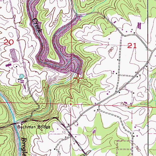 Topographic Map of Forrest Ingram Dam, AL