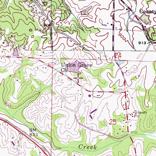 Topographic Map of Kilpactrick Dairy Lake, AL