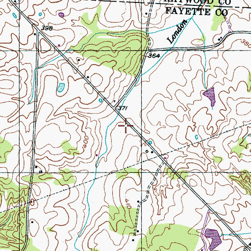 Topographic Map of Willett School (historical), TN