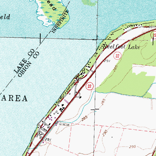 Topographic Map of Kirks Camp, TN