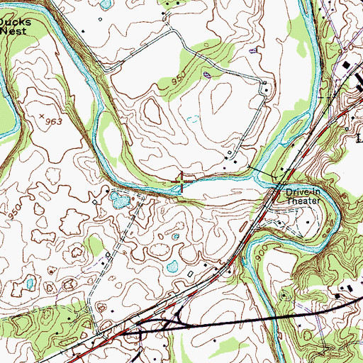Topographic Map of Daly Mill (historical), TN