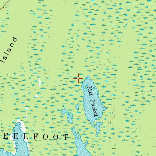 Topographic Map of Reelfoot National Wildlife Refuge, TN