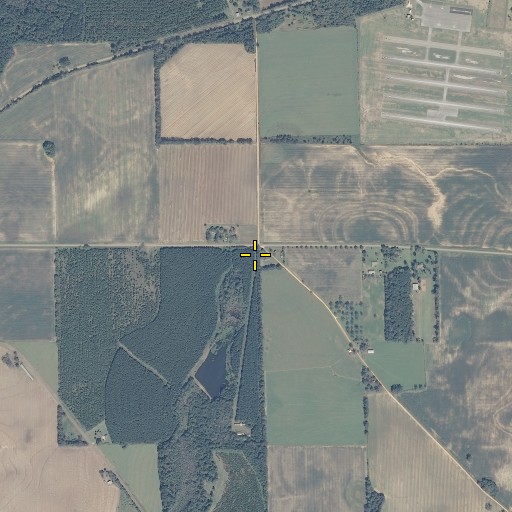 Aerial/Satellite Image of High Bluff School, AL
