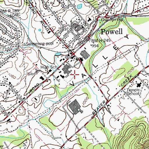 Topographic Map of Civilian Conservation Corps Camp Number 495 (historical), TN
