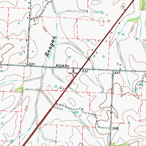 Topographic Map of Wellsview School (historical), TN