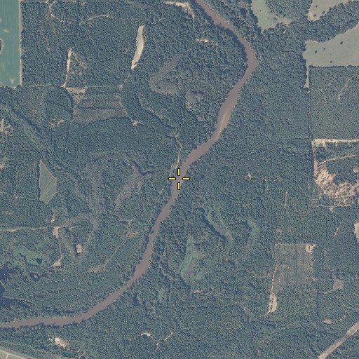 Aerial/Satellite Image of Biffords Branch, AL