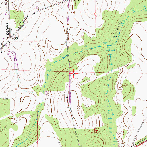 Topographic Map of Pleasant Grove Church (historical), AL