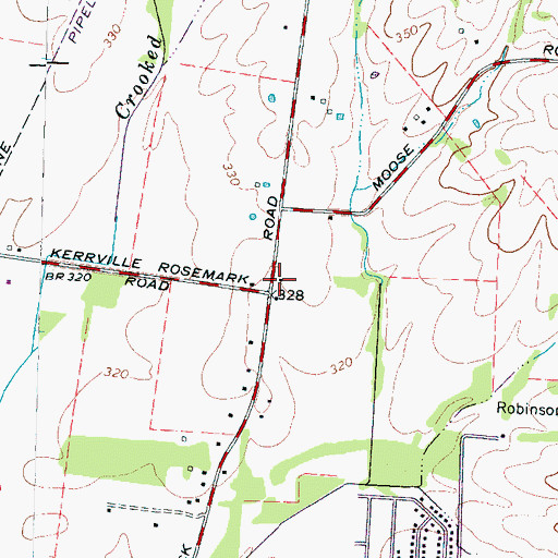 Topographic Map of Mason Hall Church (historical), TN