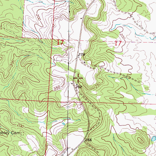 Topographic Map of Fairview School (historical), AL