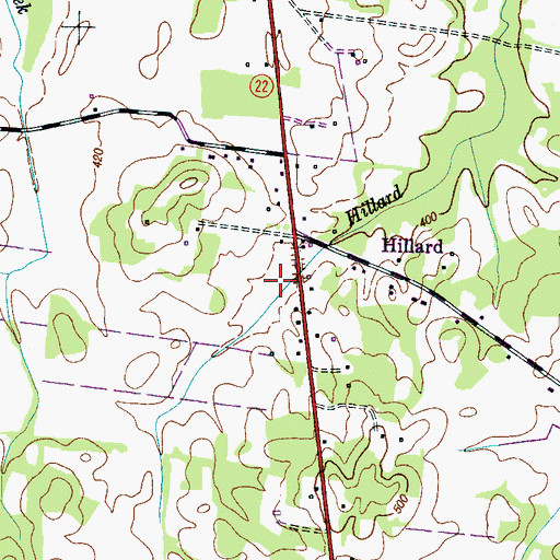 Topographic Map of District 12 (historical), TN